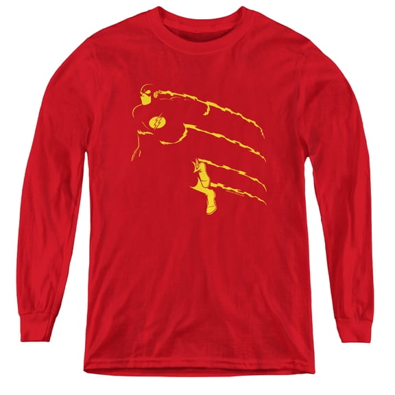 Dc Flash - Flash Min - Youth Long Sleeve Shirt - Small