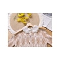 thumbnail image 5 of INSPIRE CHIC Faux Col Détachable, Petit Châle Mini Cape Ras-du-Cou à Strass Collier Faux Peter Pan pour Femmes Blouse Taille Unique Blanc-7, 5 of 5