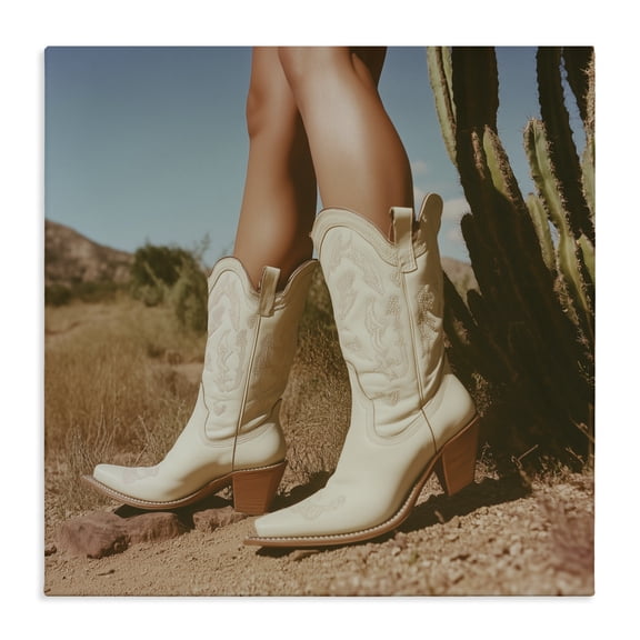Stupell Industries Desert Boots Step Canvas Wall Art, design by Heidi Kuntz