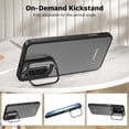 thumbnail image 4 of Mybat pro InFrame Case with Kickstand for Samsung Galaxy A17 5G - Black, 4 of 5