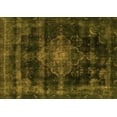 thumbnail image 1 of Ahgly Company Indoor Rectangle Abstract Orange Modern Area Rugs, 3' x 5', 1 of 4