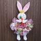 thumbnail image 4 of Corona de Pascua para Puerta Principal, Corona de Muñecas de Pascua, Decoraciones de Primavera de Pascua con Cinta para Puertas y Paredes, Decoración Del Hogar, 4 of 7