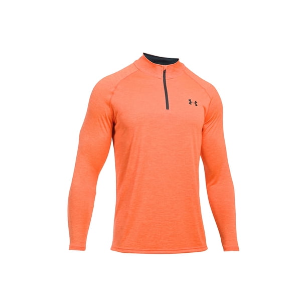 Under Armour Tech Sudadera para Hombre, Naranja, Mediano Under Armour Camisa de entrenamiento