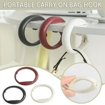 Latrodar Purse Hook for Table Backpack Hanger Desk Bag Hook Easy Installation Washroom Creative Door Hooks Small Shower Hooks for Scarves Shower Hanger New Year's Eve 1PC