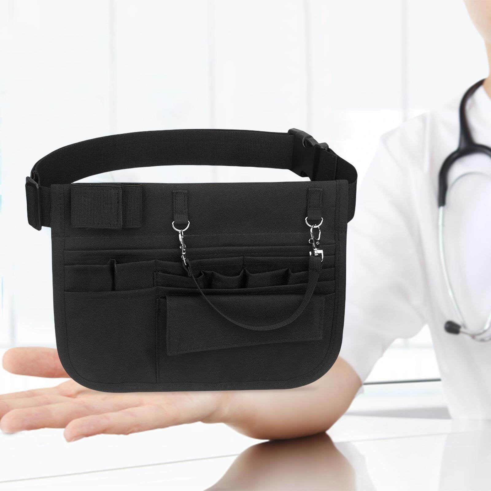 Nurses Pouch Waist Bag Adjustable Fanny Pack accessories nurse pouch Pouch Oxford Cloth Black