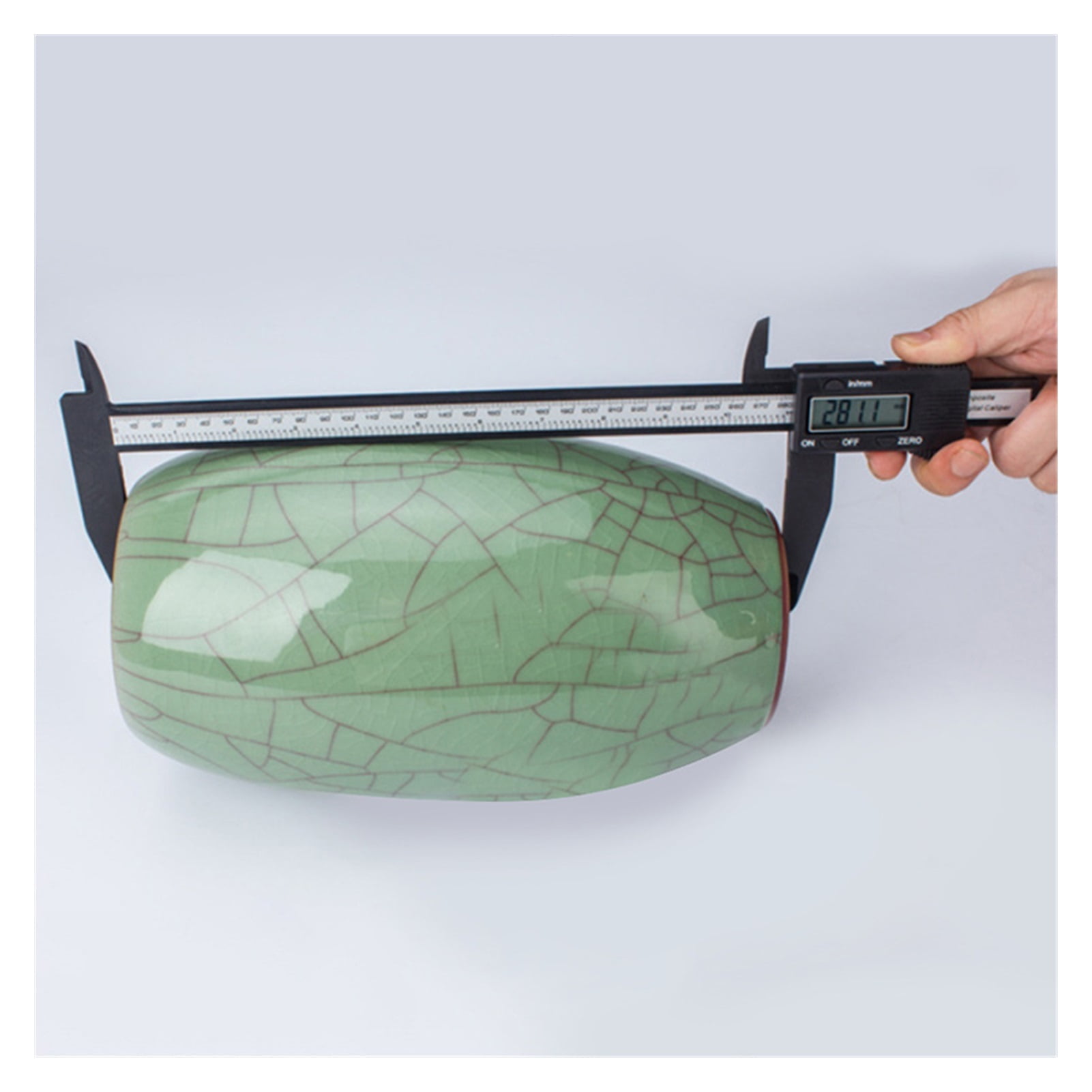 300mm 200 Electronic Digital Caliper LCD Plastic Vernier Caliper Long Jaw Micrometer Inner Outer Diameter Gauge Measuring Tools