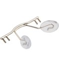 thumbnail image 1 of HUGFEGWE 10pcs Eyewear Bridge Replacement for Rimless Frame, Gold Silver Black Stainless Steel Eyewear Nose Bridges with Nose Pad. (Color : 2) CJB91-117490, 1 of 7