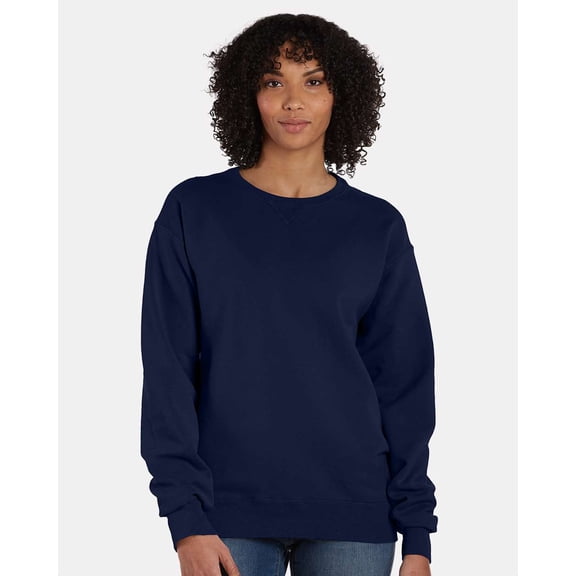 ComfortWash by Hanes Garment Dyed Unisex Crewneck Sweatshirt Size up to 5XL