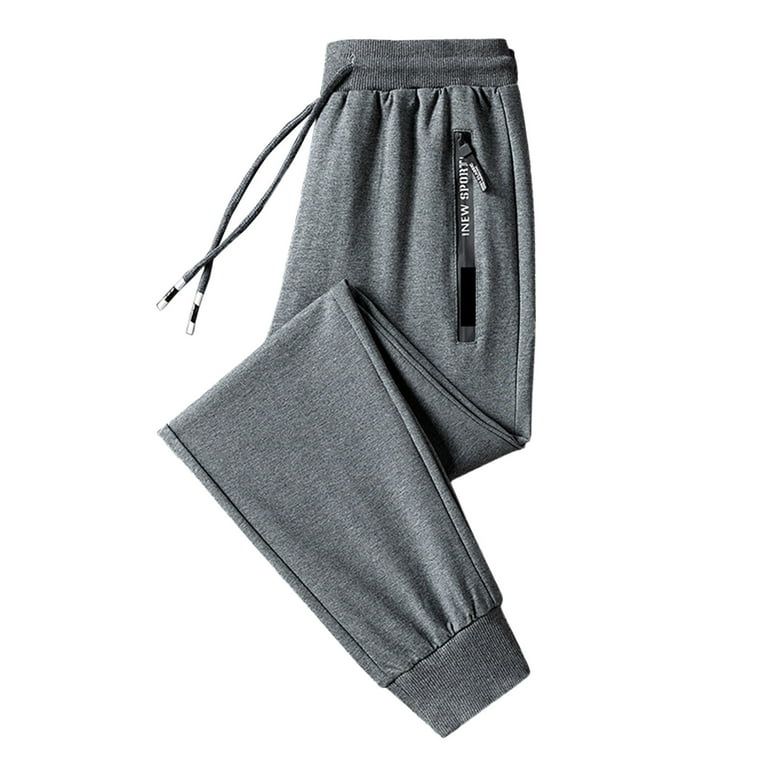 CAICJ98 Pants For Men Patchwork Pants Full Sports Pocket Casual Fitness  Bodybuilding Skin Mens Length Men's pants Dark Gray,6XL 