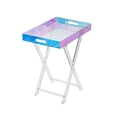 thumbnail image 4 of Lipstore Table Pliante en Acrylique Plateau de Souper Meuble Table à Manger Robuste Table de Camping Multicolore, 4 of 8