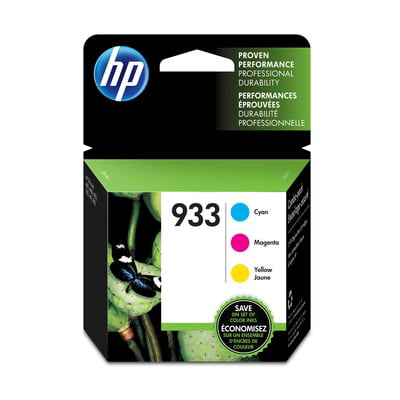 HP 933 3-pack Cyan/Magenta/Yellow Original Ink