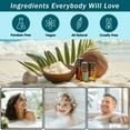 thumbnail image 6 of Aqua Elegante Bath Gift Basket For Women - Luxury Body Care Set With Ocean & Coconut, 6 of 10