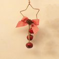 thumbnail image 3 of Decoración colgante de estrella de madera, accesorios para árboles de Navidad en el espejo retrovisor, 3 of 5