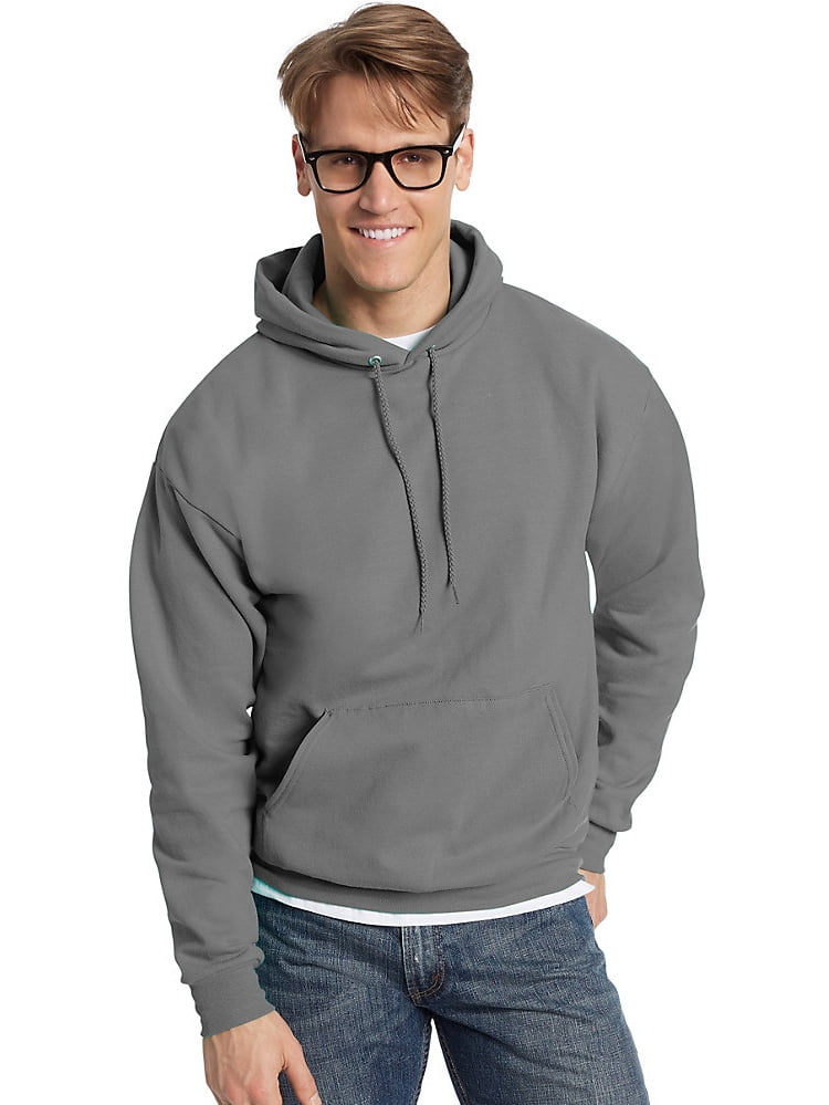 hanes gray sweatshirt