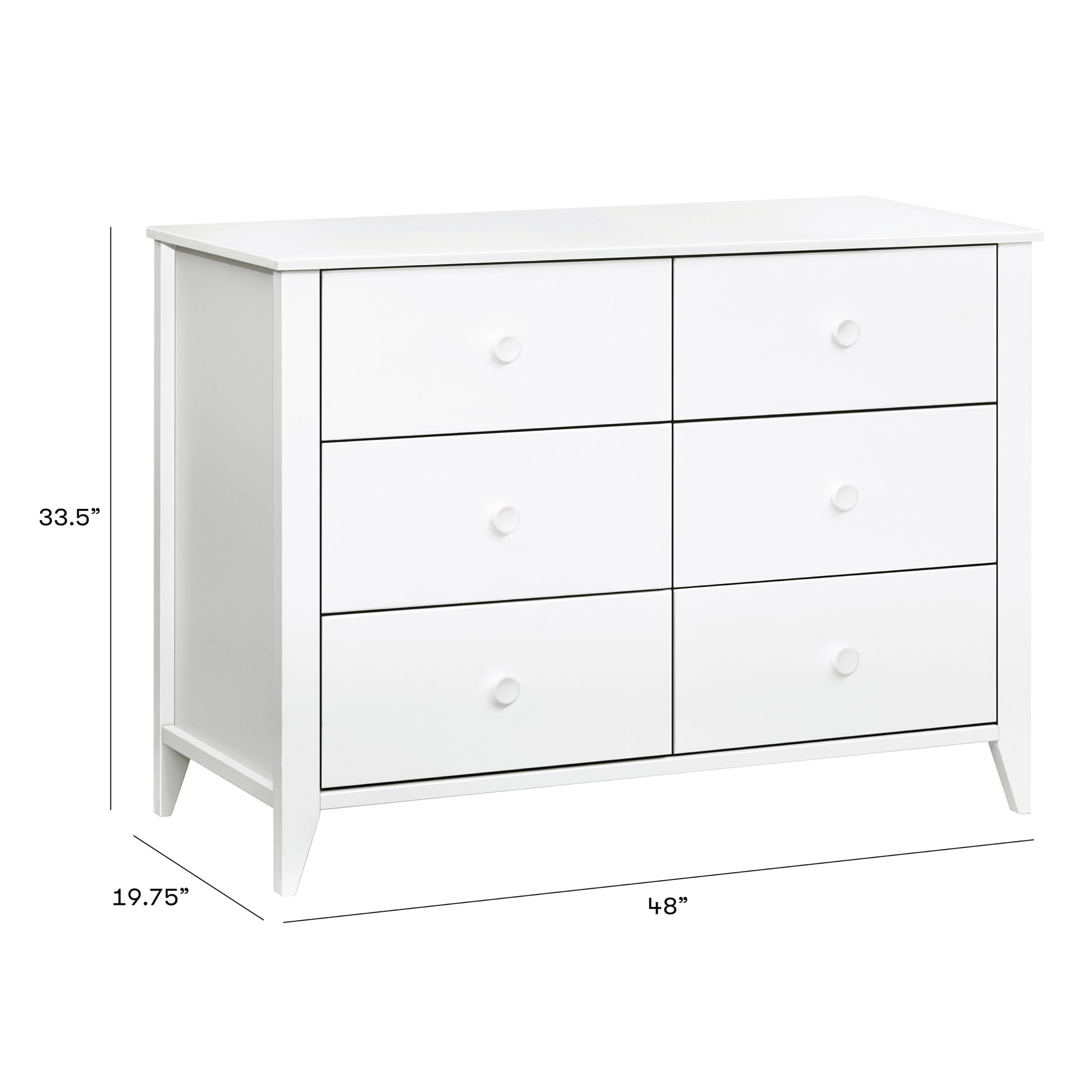 Babyletto Sprout 6-Drawer Dresser (48")