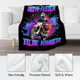 thumbnail image 5 of Dirt Bike Blanket, Soft Warm Racing Flannel Throw Blanket for Kids Boys, 60x80 Inch Sports Large Blanket for Bed Sofa Couch, Motorcycle Throws Gifts Room Decoration, 5 of 6