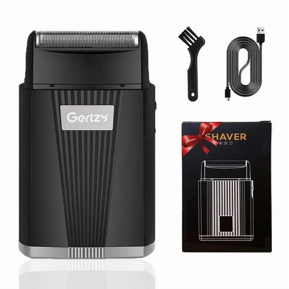 Foil Shavers for Men Electric Beard Shaver Professional Electric Razor Cordless Shavers for Men Portable Pocket Size Beard Trimmer USB Rechargeable