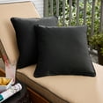 thumbnail image 2 of Humble and Haute Kaine Black Indoor/ Outdoor Corded Pillow Set 22 in h x 22 in d, 2 of 4