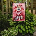 thumbnail image 2 of Akita My Valentine Garden Flag 11.25 in x 15.5 in, 2 of 5