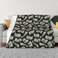 thumbnail image 1 of Fotbe Dollar Manta de Franela con Estampado, Manta Ultrasuave para Cama, Sofá, Auto, Hipoalergénica y Antibolitas-50"x40", 1 of 6