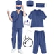 thumbnail image 3 of Conjunto de disfraz de médico para niños, traje quirúrgico, uniforme para niños y niñas, disfraz de Halloween, 3 of 5
