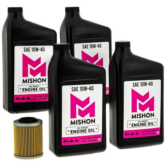Mishon Engine Oil Change Kit for Can-Am 2017 Outlander Max 450 ATV MK1012782