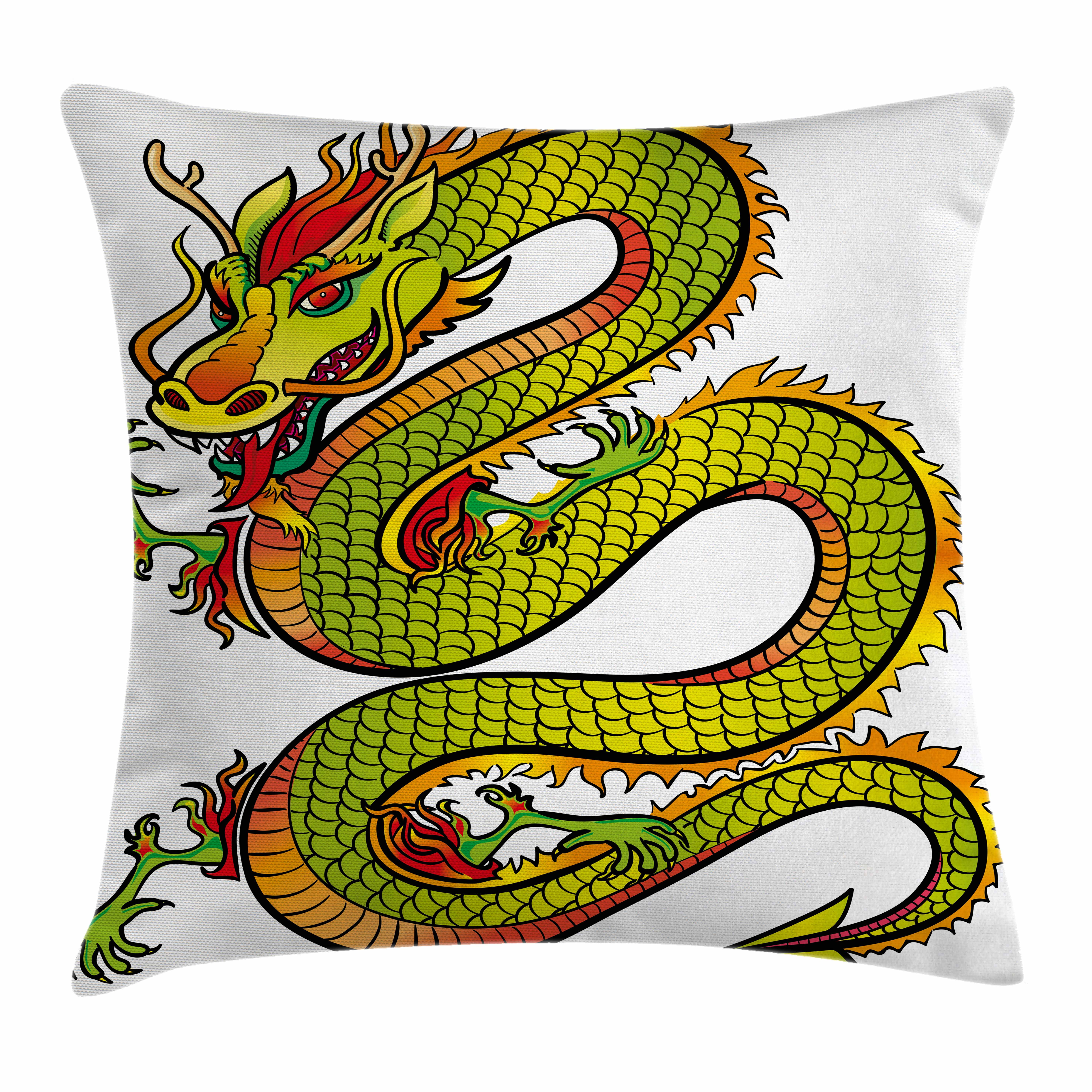 pillowfort dragon throw pillow