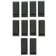 thumbnail image 1 of 10pcs Prácticos Datos Clips Cable de Cable Autoadhesivo Clip Organizador de cables de plástico, 1 of 5