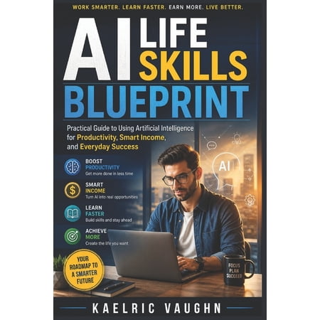 AI Life Skills Blueprint: Practical Guide to Using Artificial Intelligence for Productivity Smart Income and Everyday (Paperback)