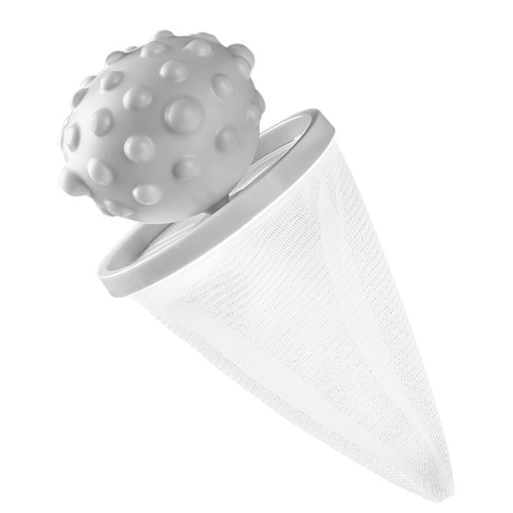 Laundry Ball Mesh Hair Collector Washing Machine Hair Removal Tool