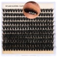 thumbnail image 3 of SENLINK 2027 NEW DIY Lash Clusters Full Volume Eyelash Extension 10-18MIX D Curly Individual Lash Clusters 90D Individual Lashes Extensions Clusters Lashes DIY Lash for Beginners by SENLINK, 3 of 6