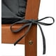 thumbnail image 3 of Garden swing hammock cushion, 120x100x8cm, weatherresistant Blue, 3 of 5