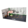 thumbnail image 1 of Siruishop 1/64 Scale Car Model Diorama Parking Lot for Figures Accessories Collections No Dust Cover, 1 of 8