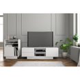 thumbnail image 5 of Pemberly Row Contemporary 2 Drawer TV Stand 60-inch in White, 5 of 5