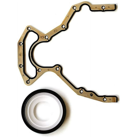 ECCPP Engine Replacement Rear Main Seal Gasket Set for 1998-2014 for Chevrolet for GMC for Buick for Cadillac for Pontiac 4.8L 5.3L Engine Gaskets BS 40640