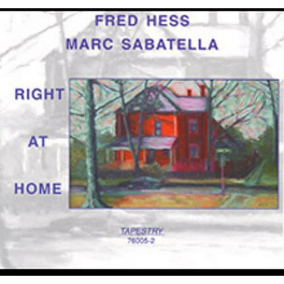 Fred Hess - Right at Home - Jazz - CD