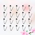 thumbnail image 1 of FUTUREORYY 2000Pcs/Box Black Safety Pins Nappy Pin for Diaper Fastening and Home Use, 1 of 8