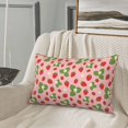 thumbnail image 5 of Balery Strawberries Bedding Queen Pillow Cases - Envelope Closure - Soft Brushed Microfiber Fabric - Shrinkage and Fade Resistant Pillow Cases-14"x20", 5 of 6