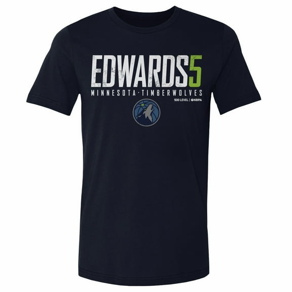 Men's 500 Level Anthony Edwards Navy Minnesota Timberwolves Elite T-Shirt