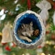 thumbnail image 5 of Adornos Navideños de Acrílico | Elegantes Adornos Navideños de Acrílico Transparente de 3 Mm con Bordes Pulidos | Decoración Duradera Que No Amarillea para Pared o Árbol, Ideal para Exhibiciones de T, 5 of 6