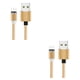 thumbnail image 3 of Bearachild Cable Micro USB tipo C para para Android 1M de carga rápida Cable USB Cable de teléfono móvil oro 2piezas, 3 of 5