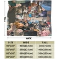 thumbnail image 3 of Walker Scobell Fleece Blanket for Couch - Throw Blanket Lightweight Walker Scobell Merch Super Soft Cozy Luxury Bed Blanket Microfiber and Throws for Sofa, 3 of 6