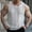 White, variant on Mens Summer Solid Color Hollow Out Knitted Sweater Vest Casual Sleeveless Lightweight Slim Fit Crewneck Tank Top