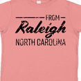 thumbnail image 4 of Inktastic From Raleigh North Carolina in Black Distressed Text Boys or Girls Toddler T-Shirt, 4 of 5