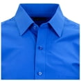 thumbnail image 3 of Manchester Camisa de Vestir Regular Fit  Azul Rey, 18" Cuello 33" Manga Manchester 5016A, 3 of 4