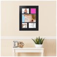 thumbnail image 2 of ArtToFrames Collage Photo Picture Frame with 1 - 8x14 and 2 - 5x7, 5x5" Openings, Framed in Black with Jet Black and Black Mats (CDM-3926-310), 2 of 8