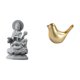 thumbnail image 1 of Estatua De Pájaro Dorado Guan Yin, Figura De Kuanyin, Escultura Animal Feng Shui, Adorno Moderno Para Decoración Del Hogar, Centro De Mesa De Buda Femenino, 1 of 8