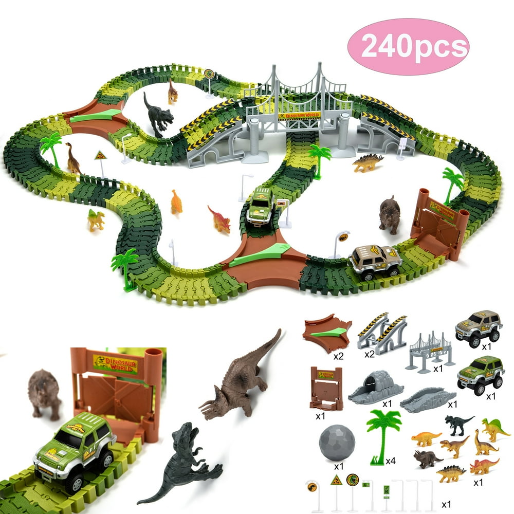 create a dino track