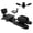Black, variant on Split Training Machine, Premium Leg Stretcher with Anti-Slip Foot Pads, Portable Design, High Stability for Dance Training Home Workout