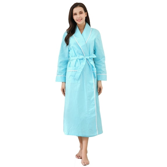 Richie House Women's Cotton Sleepwear Pajama Bathrobe Robe RHW2737